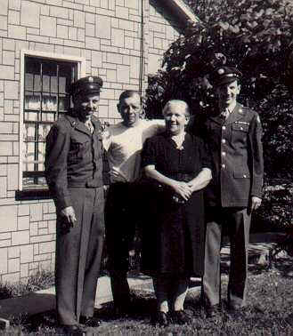 John and Anna with sons Vin and Joe