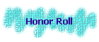 Honor Roll